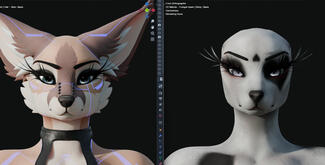 Dalmatian Texture by Anubyss | Head sculpt by Nynx